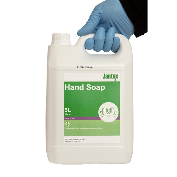 Jantex Green Hand Soap Lotion Ready To Use 5Ltr fs416