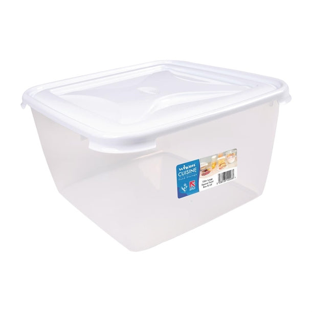 Wham Cuisine Large Square Food Storage Box Container 15ltr fs458