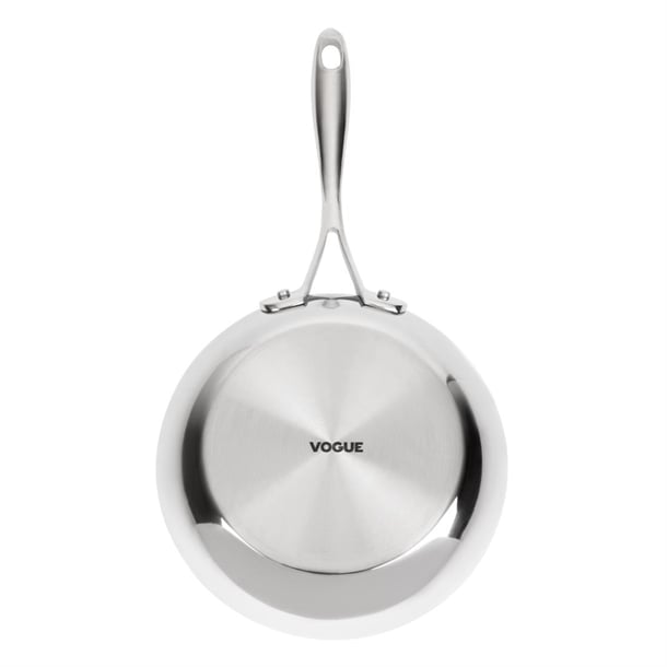 Vogue Stainless Steel and Aluminium Tri-Wall Frying Pan 20cm fs668