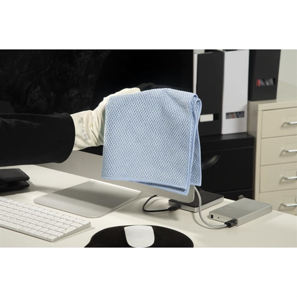 Spontex MF Pro Recycled Microfibre Cloth Blue (5 Pack) ft632