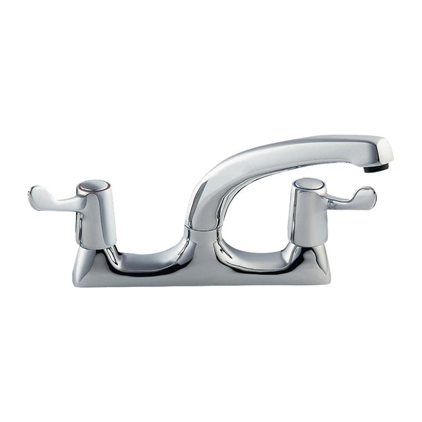 KWC DVS Deck Mounted Mixer Tap With Levers ft868
