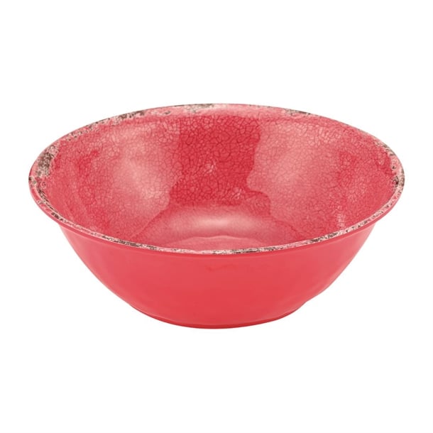Casablanca Melamine Bowl Red 1.3Ltr ft943