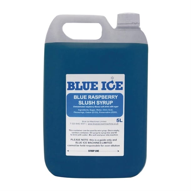 Blue Ice Slush Mix Blue Raspberry Flavour 5Ltr ft967