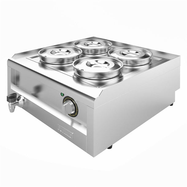 Buffalo 600 Series 4 Pot Bain Marie fu291