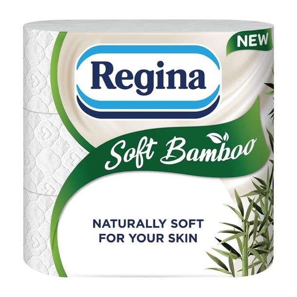 Regina Soft Bamboo Toilet Roll 3Ply (5x9 Rolls) fu296