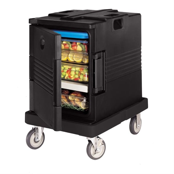 Cambro Insulated Front Load Camcart Black 4x 1/1GN fu379