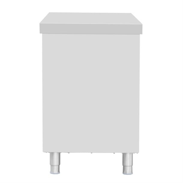 Vogue Standing Floor Cupboard Stainless Steel 900x1200x600mm fu585