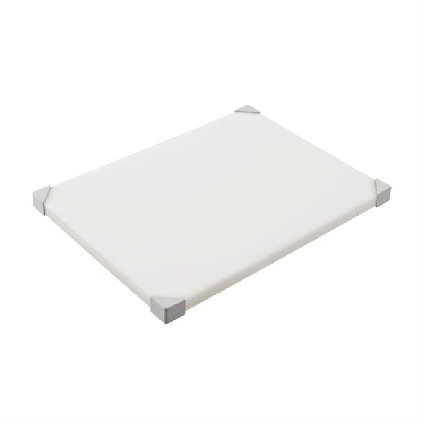 Araven Cut Board 404x304x24mm White fu793