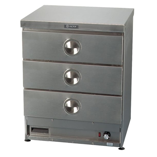 Victor Three Drawer Slide Under Heated Drawers HD60RU fu933