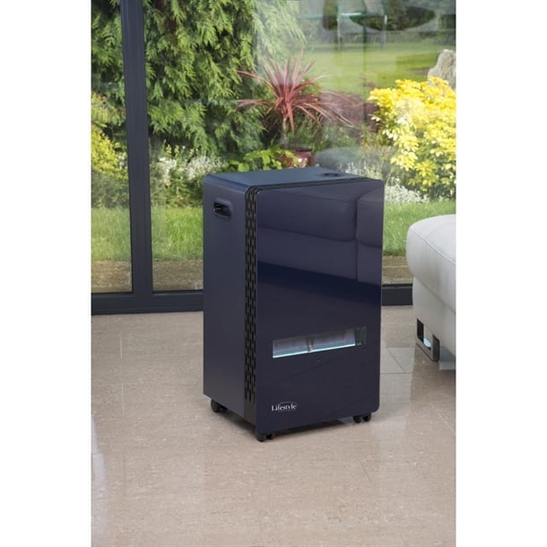Lifestyle Azure Blue Flame Indoor Cabinet Heater 505-124 fu952