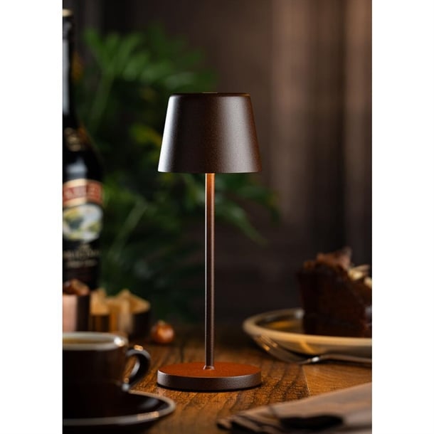 Utopia Bermuda Micro LED Cordless Table Lamp 210mm Corten (6 Pack) fu968