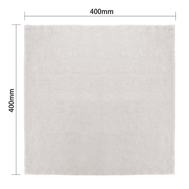 Olympia Linen Table Napkin Sand 400x400mm (12 Pack) fw699