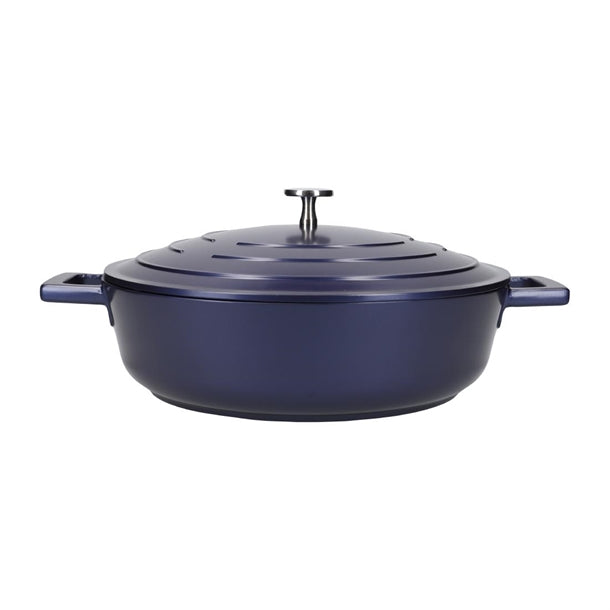 Masterclass Shallow Casserole Dish Blue 4Ltr fw794