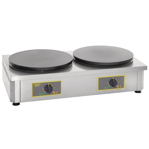 Roller Grill Double Electric Crepe Maker CDE400 gd345