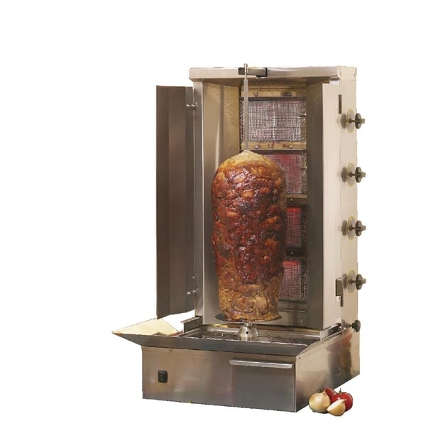 Roller Grill LPG Gas Gyros or Kebab Grill GR 80G gd350-p
