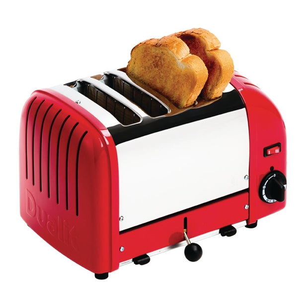 Dualit 4 Slice Vario Toaster Red 40353 gd394