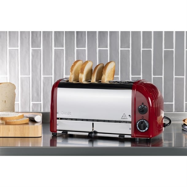 Dualit 6 Slice Vario Toaster Red 60154 gd395