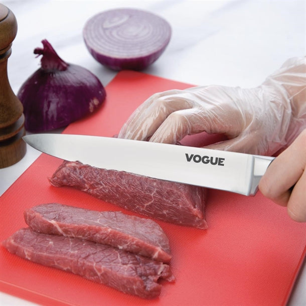 Vogue Soft Grip Carving Knife Black 19.5cm gd758