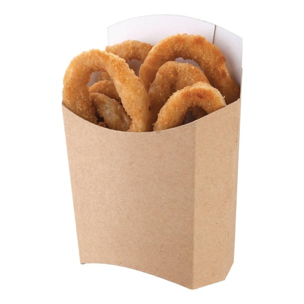 Colpac Compostable Kraft Chip Cartons Large (1000 Pack) ge801