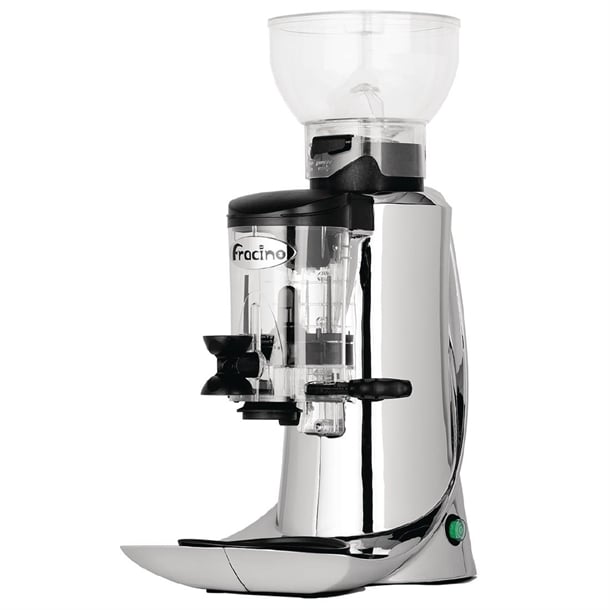 Fracino Luxo Coffee Grinder 55db Silver ge958