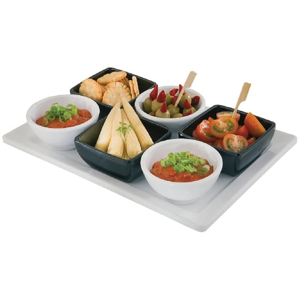 APS Pure Melamine Rectangular Tray 14in gf158