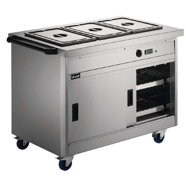 Lincat Panther Hot Cupboard and Bain Marie Top P8B3PT gf374