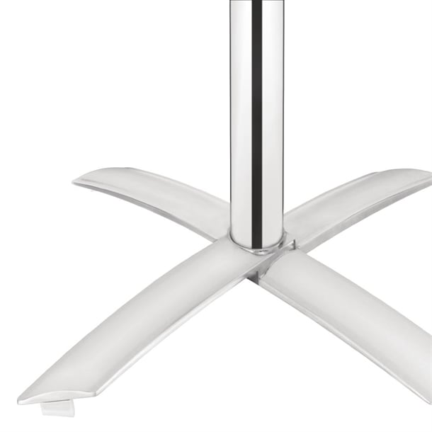 Bolero Flip Top Aluminium Table Base gf962