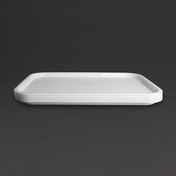 Olympia Kristallon Polypropylene Fast Food Tray White p_gf995