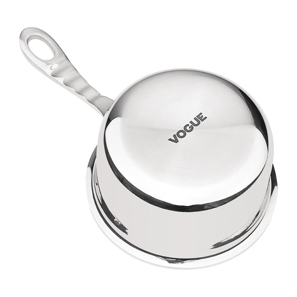 Vogue Stainless Steel and Aluminium Tri-Wall Mini Saucepan 9cm gg025