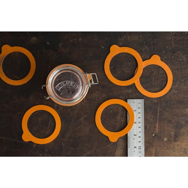 Kilner Spare Rubber Seals for Clip Top Jars 3Ltr (6 Pack) gl883