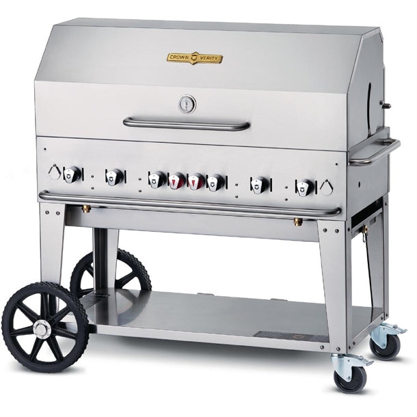 Crown Verity Gas Barbecue 6 Burners CVMCB48 gh572