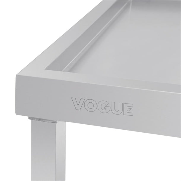 Vogue Pass Through Dishwash Table Right 600mm gj534