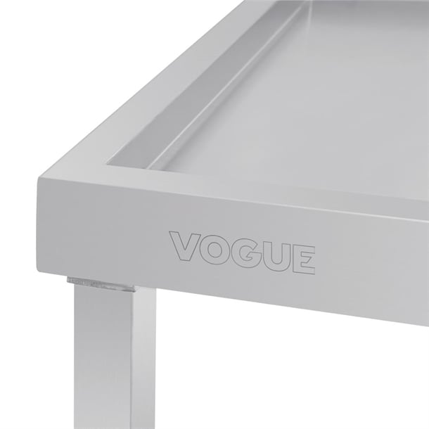 Vogue Pass Through Dishwash Table Right 600mm gj534