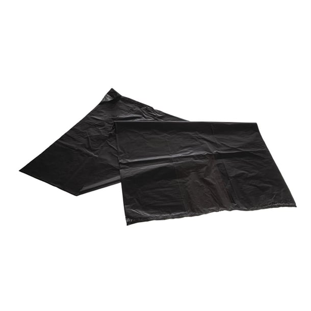 Jantex Heavy Duty Bin Bags Black 70Ltr (100 Pack) hw688