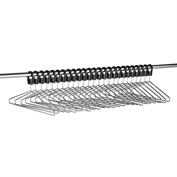 Heavy Duty Z Garment Rail With 25 Anti Theft Hangers gk912
