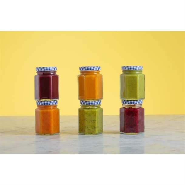 Kilner Hexagonal Twist Top Jar 48ml gl870