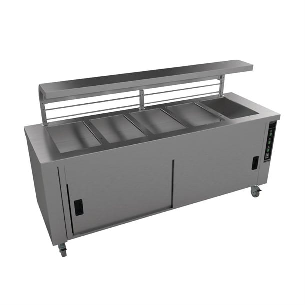 Falcon Chieftain 5 Well Heated Servery Counter HS5 gm192