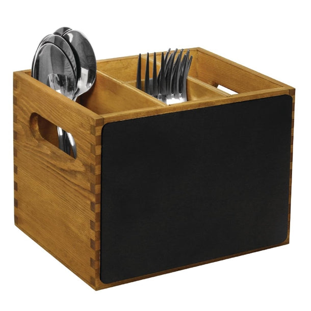 Olympia Table Organiser with Blackboard gm243