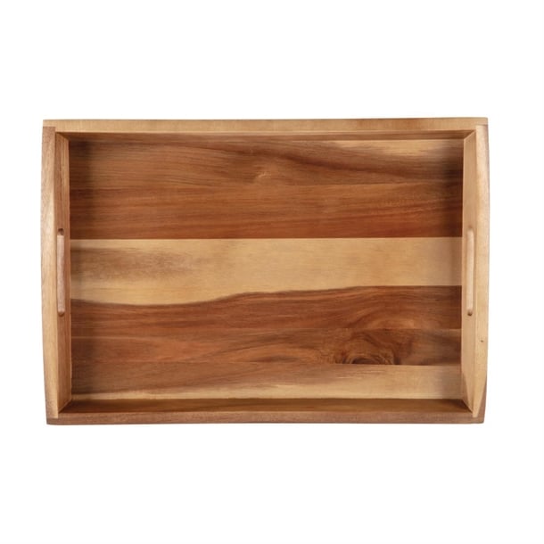 Olympia Large Acacia Wood Butler Tray 510mm gm266