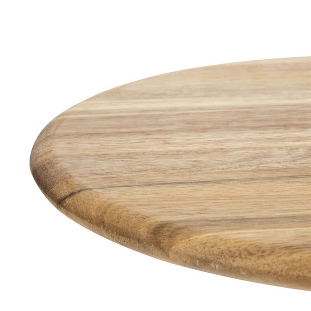 Olympia Acacia Wood Round Pizza Paddle Board 330mm gm308