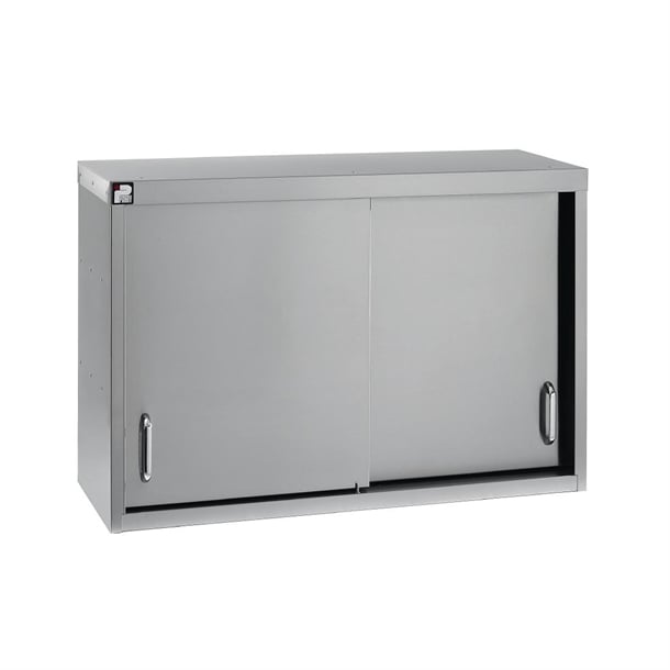 Parry WCS900 Stainless Steel Sliding Door Wall Cupboard 900mm gm733