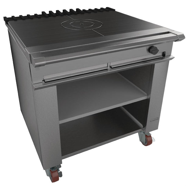 Falcon Chieftain Bullseye Gas Solid Top with Castors G1026BX p_gp003