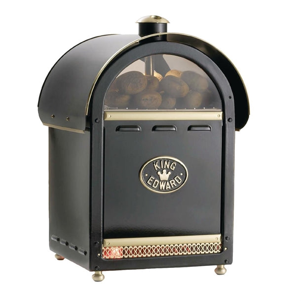 King Edward Large Potato Baker Black PB2FV/BLK gp265