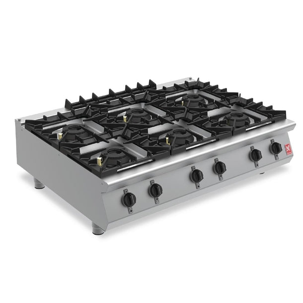 Falcon F900 Six Burner Countertop Boiling Hob Gas G90126 p_gr405