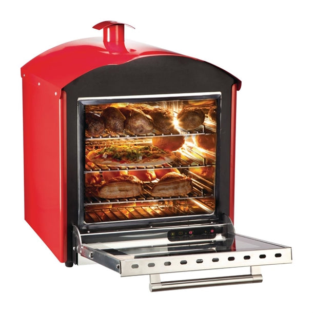 King Edward Bake King Solo Oven Red BKS-RED hc121