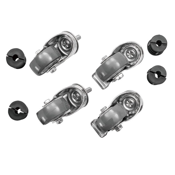 Vogue Stainless Steel Table Castors (Set of 4) hc847