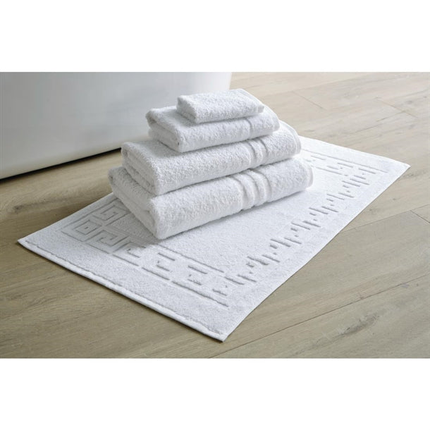 Eco Towel White Face Cloth 30x30cm (10 Pack) hd217