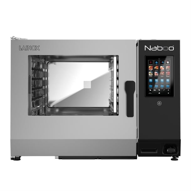 Lainox Touch Screen Gas Combi Oven with Boiler 6x 2/1 GN NAG062BS hp551