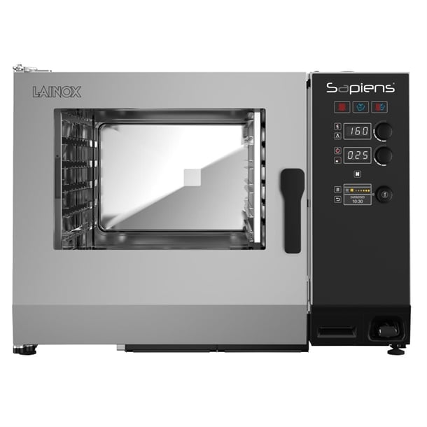 Lainox Manual Electric Boiler Combi Oven 6x 2/1 GN SAE062BS 3PH hp572
