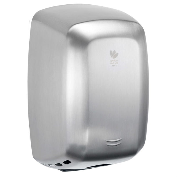 Dryflow G-Force MKII Hand Dryer with HEPA Filter Brushed Satin hp922